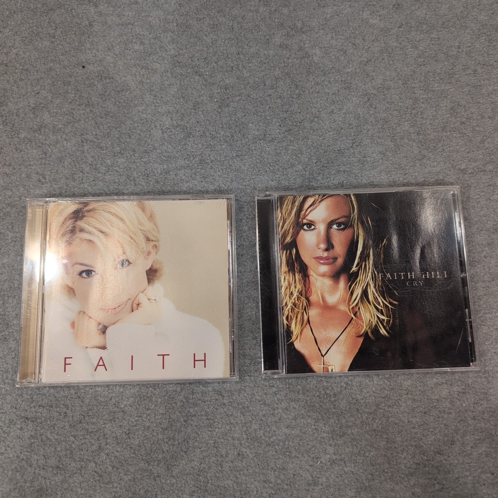Faith Hill Faith and Cry CDs Lot Faith Hill‎ Music Lot
